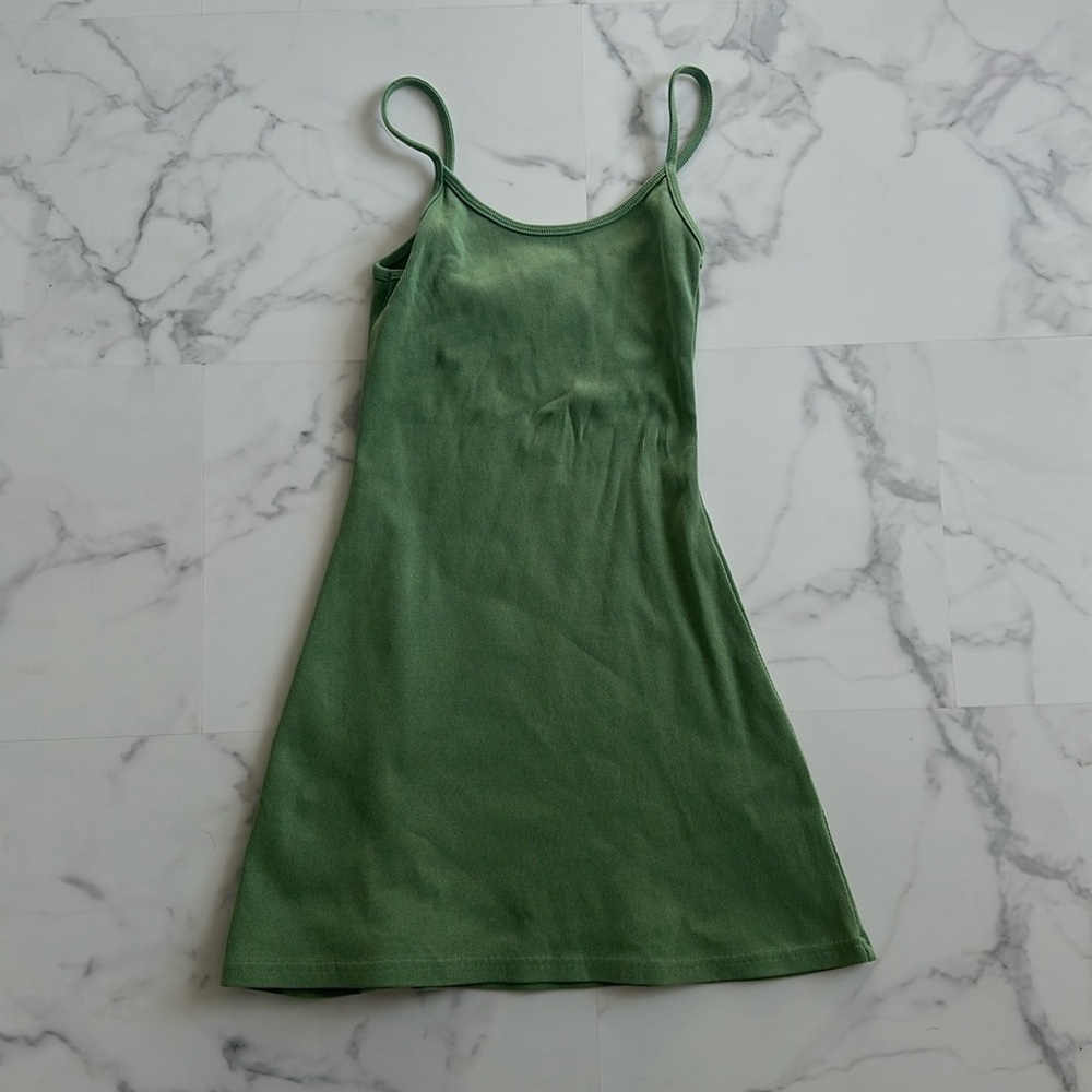 Los Angeles Apparel Green Athletic Dress